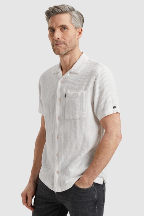 Vanguard short sleeve shirt dobby stripe